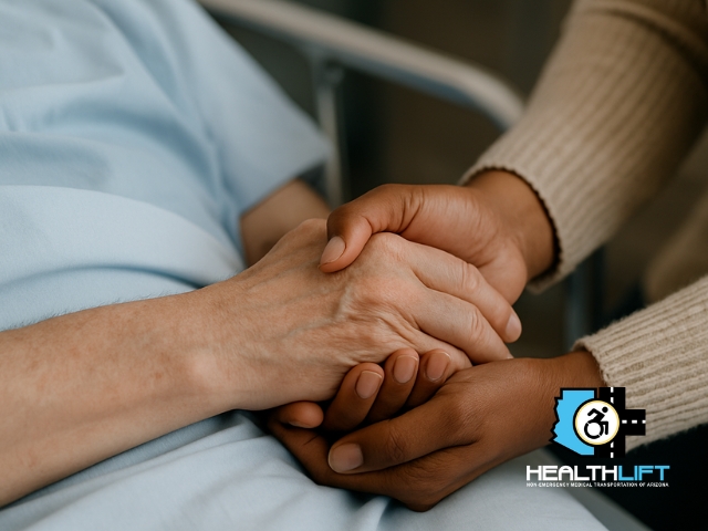Phoenix Patient and Loved One in Need of Stretcher Transportation Services